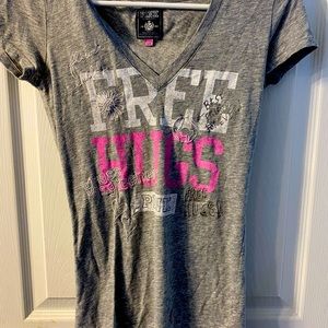 Pink Victoria’s Secret short sleeve shirt